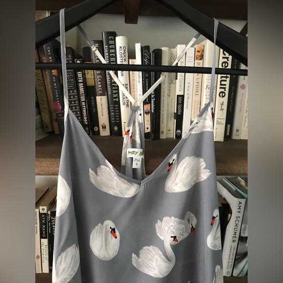 NWOT Shady Lady Grey Swan Camisole Top (S)  and Short (M) Sleep - Lounge Set S/M - Picture 6 of 16